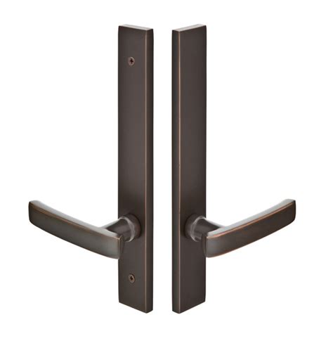 Emtek Door Configuration 2 Brass Modern Style Multi Point Trim For