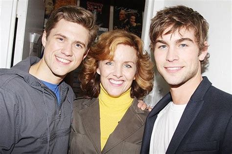 Gossip Girls Chace Crawford Visits Cousin Aaron Tveit At Next To