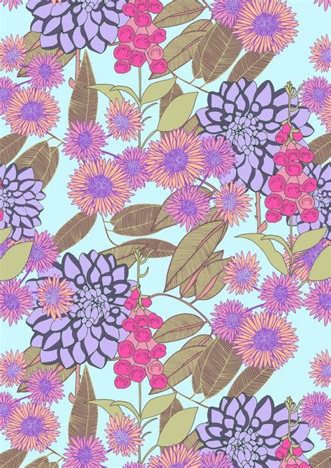 Floral Print With Images Art Wallpaper Pattern Illustration