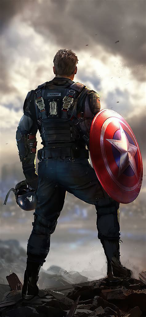 1125x2436 Captain America Marvels Avengers 4k Iphone XS,Iphone 10