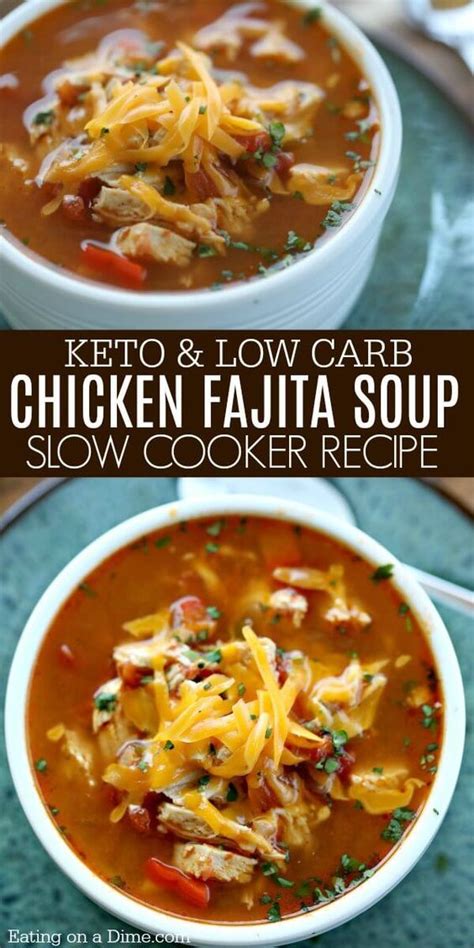I tried it and got flaky, moist results with little fuss. LOW CARB CROCK POT CHICKEN FAJITA SOUP - Eat Well