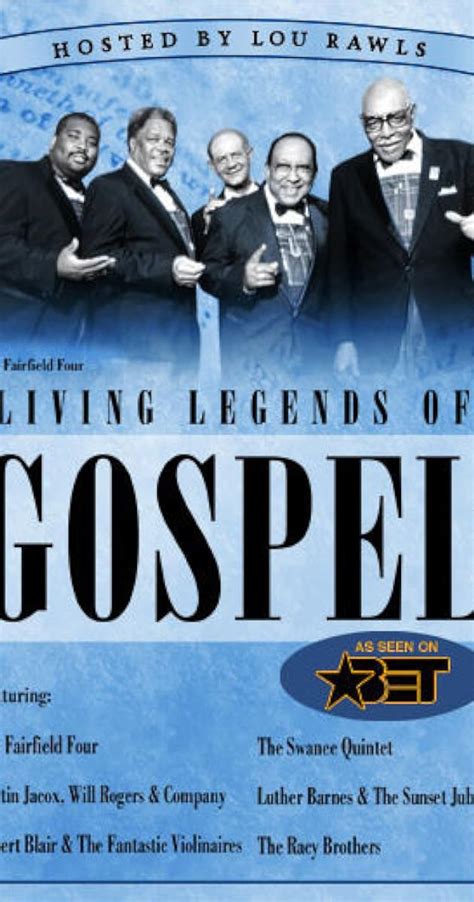 Living Legends Of Gospel The Quartets Volume 1 Video 1998 Plot