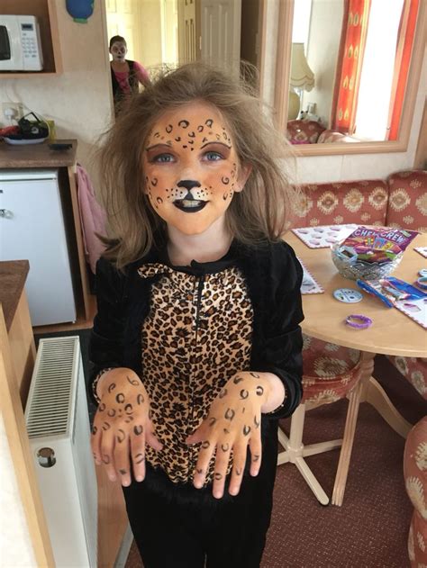 Leopard Face Painting Carnival Face Paint Face
