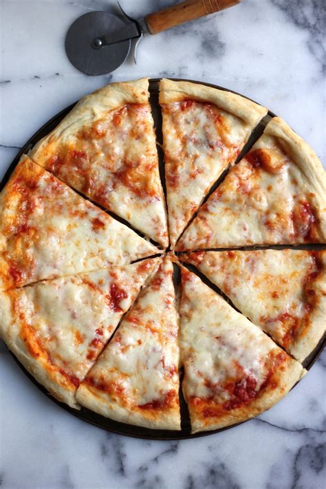 This recipe, however, exceeds expectations. The Best New York Style Cheese Pizza - Baker by Nature