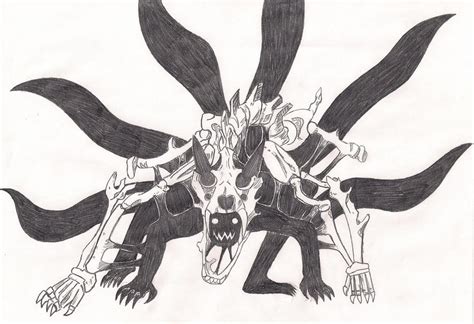 Naruto Nine Tailed Form By Xenmakozatox On Deviantart