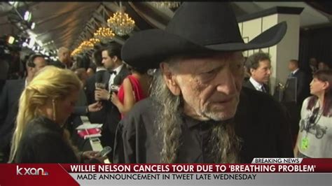 Willie Nelson Cancels 2019 Tour Due To Breathing Problem Youtube