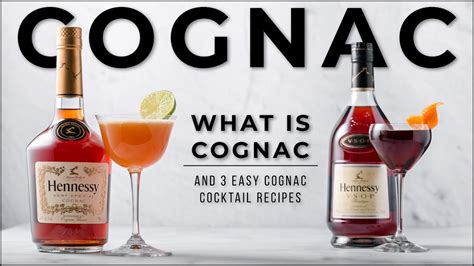 What Is Cognac With Hennessy And 3 Delicious Cognac Cocktails Youtube