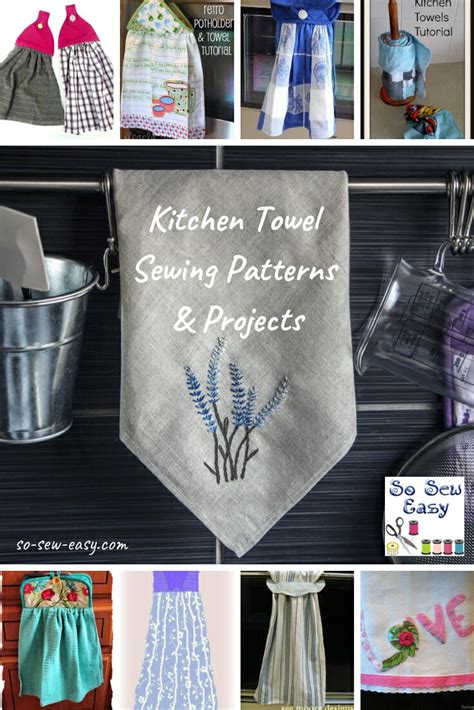 Free Sewing Pattern Dress Kitchen Towels Kierenmahmud