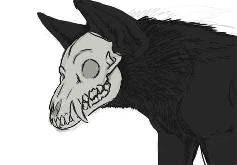 Dog Mythical Creature Horror Jotko Art Собака Мифическое существо