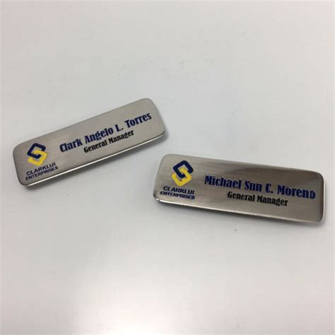 Name Pins Corporate Giveaways