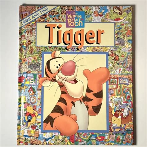 DISNEYS WINNIE THE Pooh Tigger Look And Find Hardcover Book 11 00
