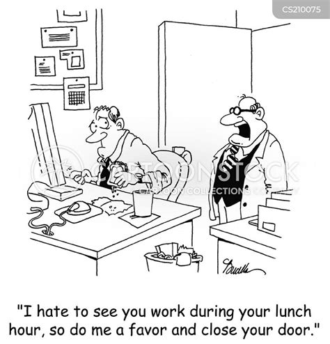 Lunch Hours Cartoons And Comics Funny Pictures From Cartoonstock