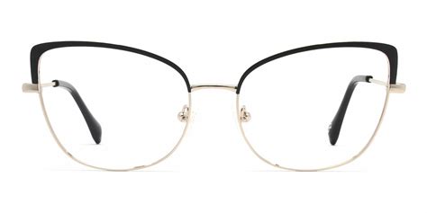 Birtle 1 Cat Eye Glasses Gold Specscart®