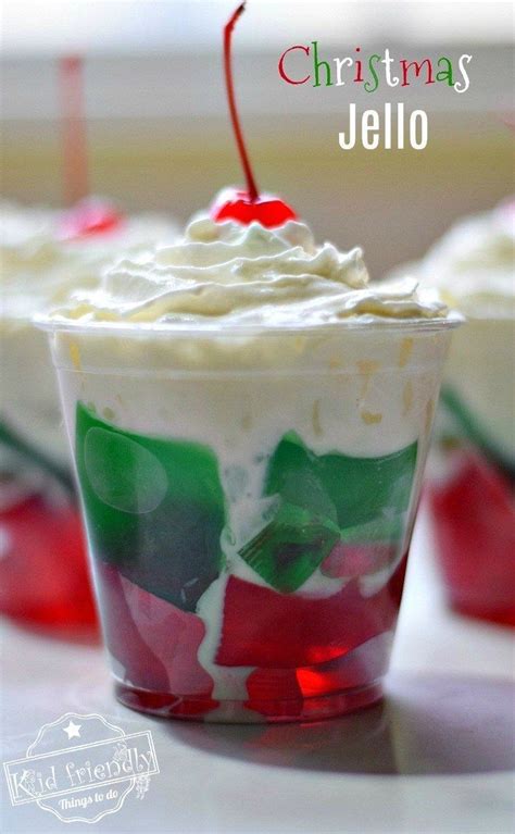 Looking for the perfect christmas desserts? Christmas Jello Cups For Fun Individual Christmas Desserts ...