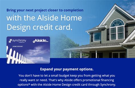 Alside Home Design Credit Card Alside