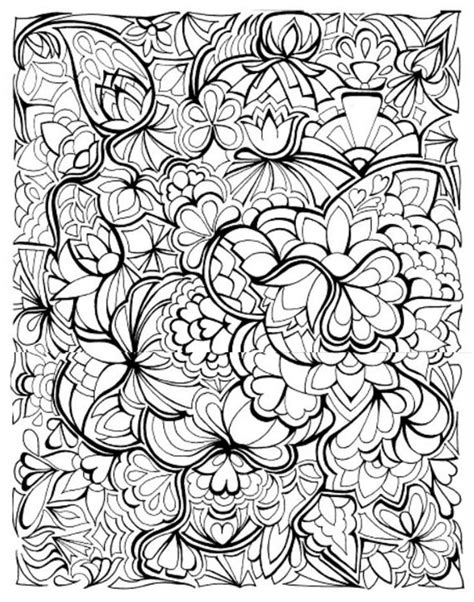Creative Haven Floral Frenzy Coloring Book, Dover ...