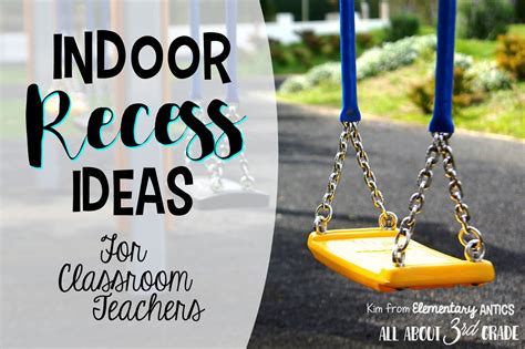 Have the students stand by their desks and dance to music you play. Indoor Recess Ideas for the Classroom Teacher | All About ...