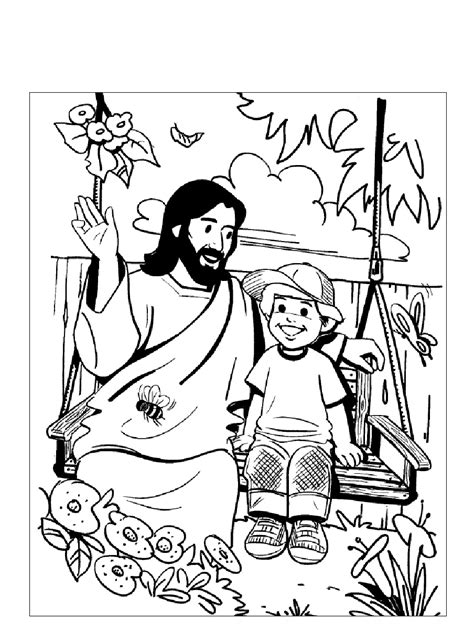 Desenhos De Jesus Para Colorir E Imprimir MODISEDU