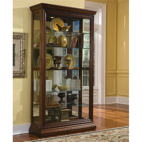 Your souvenirs and trophies will be lighted too. Darby Home Co Purvoche Lighted Curio Cabinet & Reviews ...