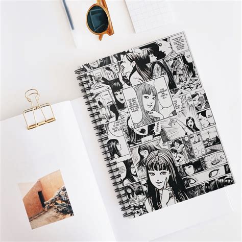 Tomie Junji Anime Spiral Notebook Ruled Line Etsy