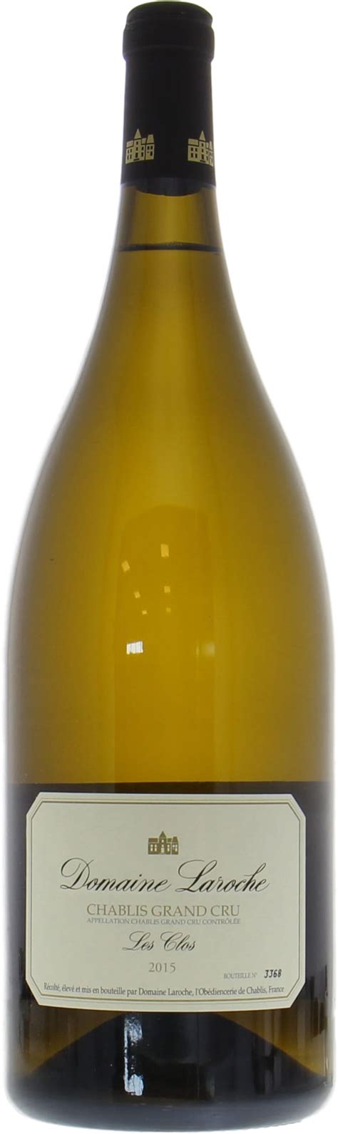 The dessert was good and we just had to have a bottle of grand cru chablis. Les Clos Chablis Grand Cru 2015 Domaine Laroche (Magnum ...