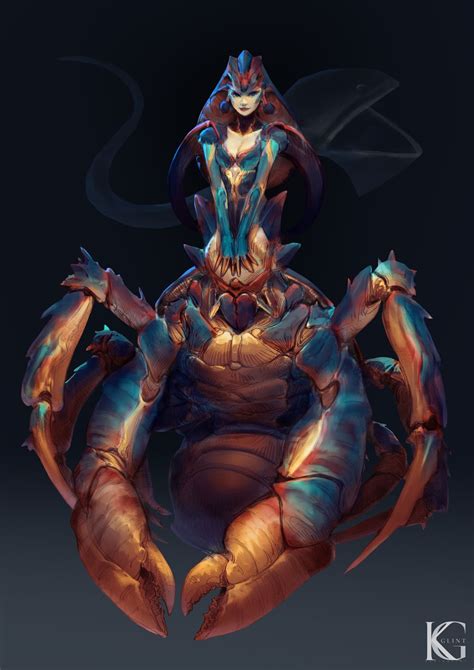 Coconut Crab Girl By Kevin Glint On Deviantart Coconut Crab Crab Art