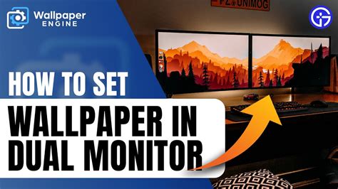 How To Setup Dual Monitor Wallpapers In Wallpaper Engine 2024 Span