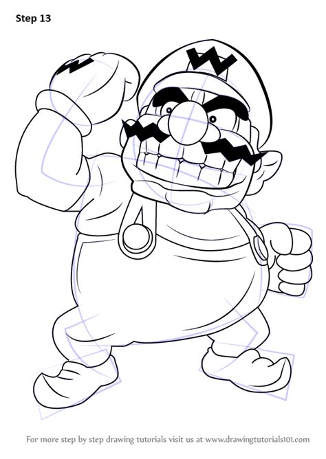 The mario franchise and its characters have long been pop culture icons. Learn How to Draw Wario from Super Mario (Super Mario ...