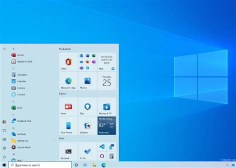 Windows 10 Start Menu Updated By Microsoft In Latest Insider Preview