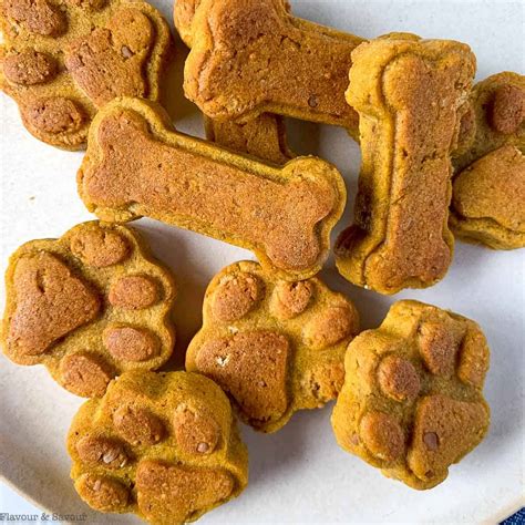 Pumpkin Peanut Butter Dog Treats Gluten Free Flavour And Savour