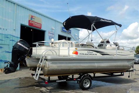 Sun Tracker Fishin Barge 21 2010 For Sale For 11900 Boats From