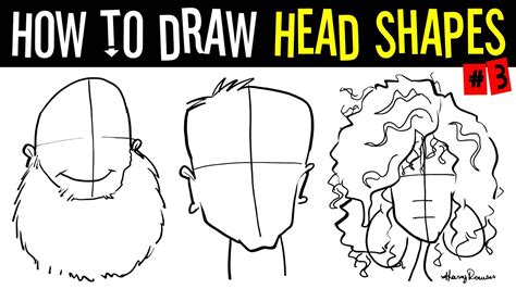 How To Draw Caricature Head Shapes Youtube