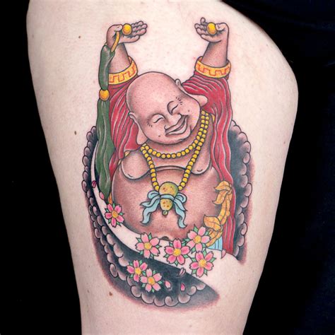 Asian Deity Tattoo By Golden Skull Tattoo Aaron Is And Cleen Rock One