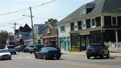Downtown Wrentham Mass Quintessential Small Town New England