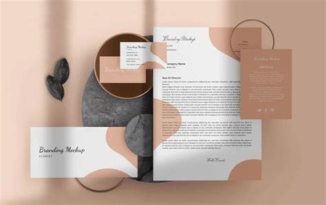Download Free Stationery Branding Mockups PSD | Mockuptree