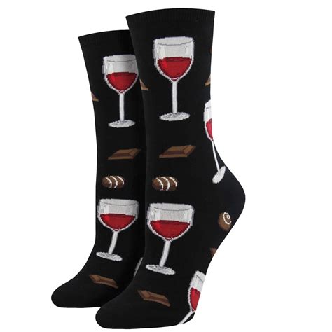 Wine And Chocolate Black Luxury Ladies Socks From Ties Planet Uk