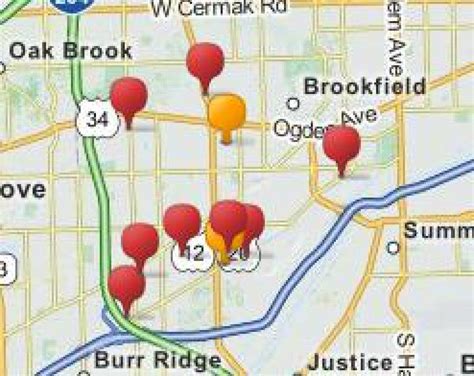 sex offender watch a map of homes to keep on your radar this halloween la grange il patch