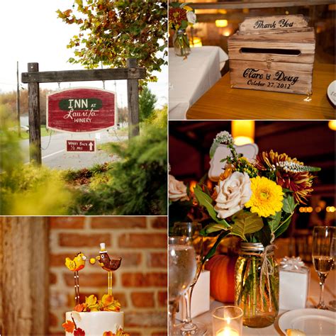 Fall Winery Country Wedding Rustic Wedding Chic