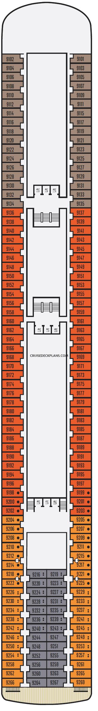 Pacific Jewel Deck Plans Layouts Pictures Videos
