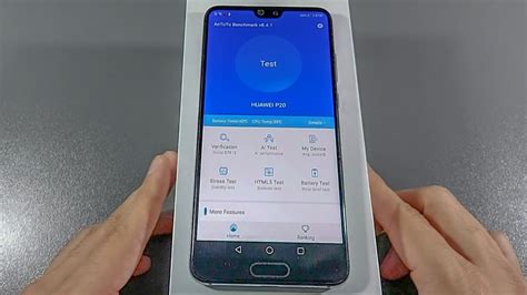 Huawei P20 464 Kirin 970 Antutu Benchmark Test Youtube