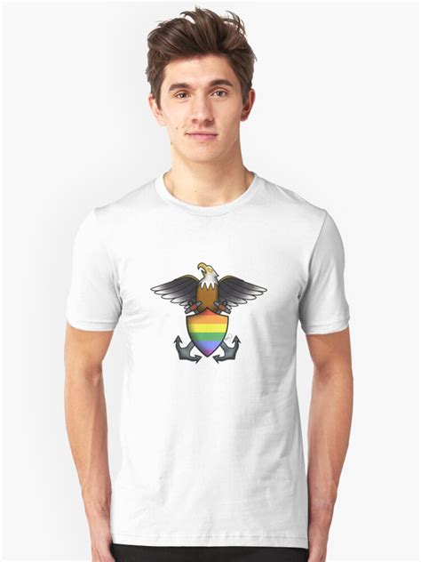 American Traditional Gay Pride Eagle T Shirt By Businesswolf Redbubble
