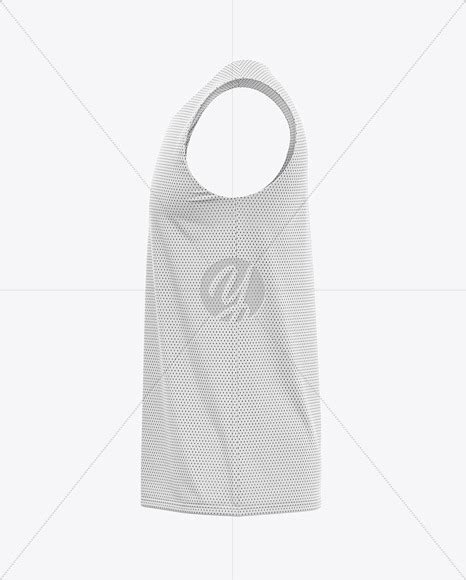 Download Basketball Reversible Mesh Jersey Mockup - Side View in ...