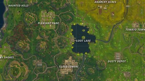 New Fortnite Battle Royale Map Shows The New Locations