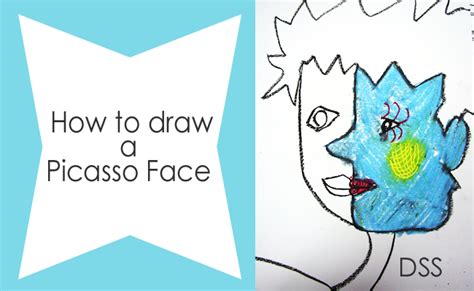 Oil Pastel Picasso Faces Art Lesson Deep Space Sparkle Art Lessons