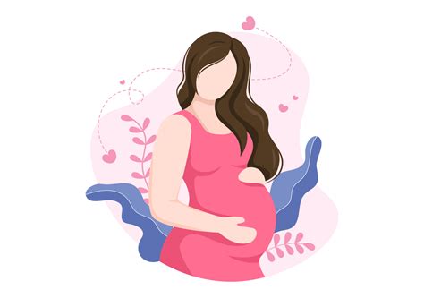 Pregnant Lady Background Vector Illustration 3502597 Vector Art At Vecteezy