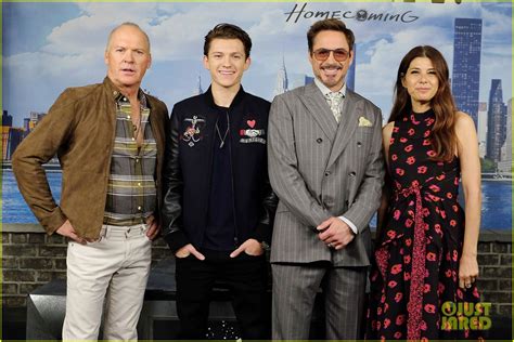 Tom Holland And Robert Downey Jr Hit Up Spider Man Homecoming Nyc Photocall Photo 3919433