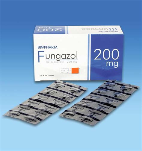Ketoconazole 200 Mg Fungazol Buy Online Thai Pharmacy
