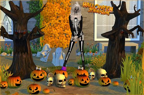 Sims 4 Ccs The Best Halloween Decor By Jennisims Sims 4