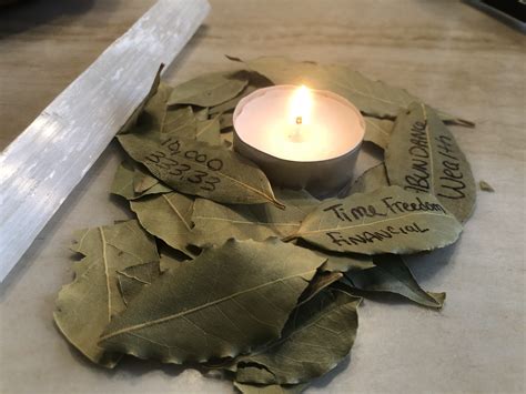 Burning Bay Leaves To Manifest Wealth And Abundance - Shamonique