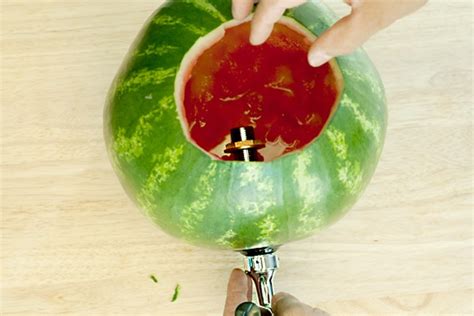 .5 oz winter spiced simple syrup* DIY watermelon cocktail keg - SheKnows